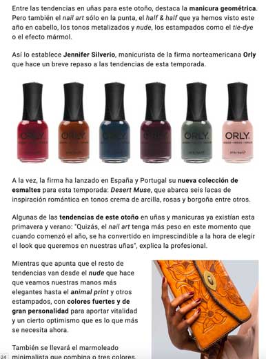 Portal Beauty Market Desert Muse Tendencias Otoño Uñas